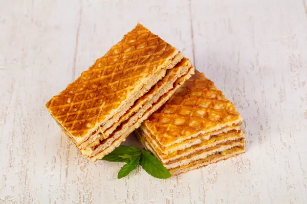 Sweet Waffle Berry Jam — Stock Photo, Image