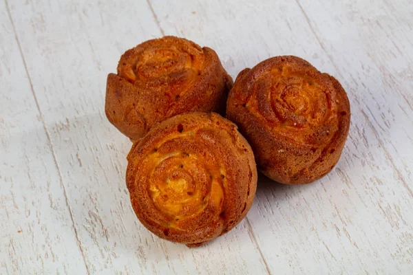 Delicious Sweet Baked Muffins — Stock Photo, Image