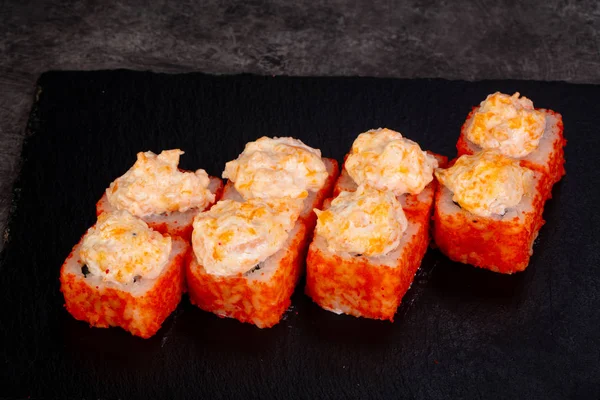 Rollo Horno Japonés Con Arroz —  Fotos de Stock