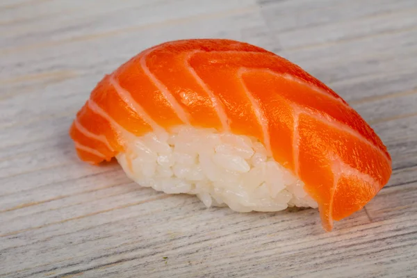 Japanisches Kaltes Sushi Mit Lachs — Stockfoto