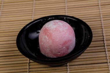 Lezzetli üzüm daifuku pirinç çöl