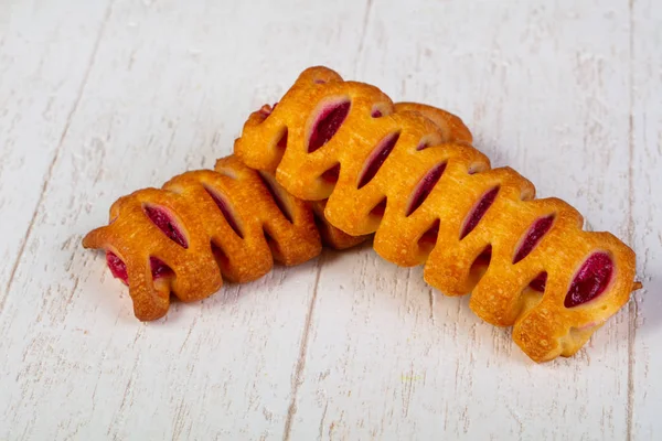 Doce Saboroso Quente Coockies Pastelaria — Fotografia de Stock