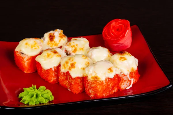 Japanese Hot Tasty Baked Roll — Stock Photo, Image