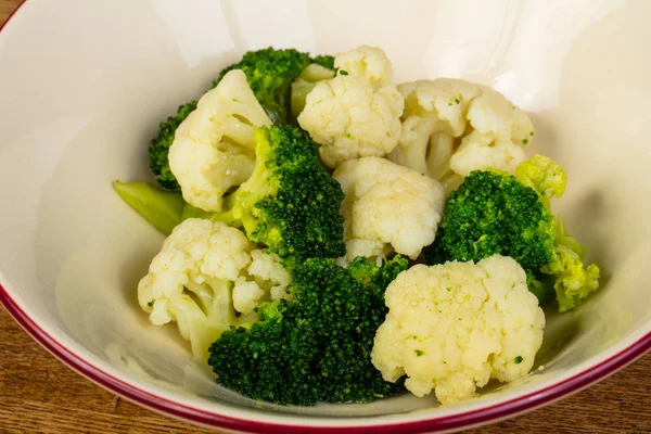 Vers Gestoomde Broccoli Kom — Stockfoto