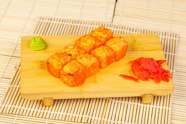 Sushi Gulung Segar Syake Lezat — Stok Foto