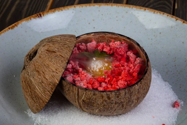 Dessert Cocco Con Shugar — Foto Stock