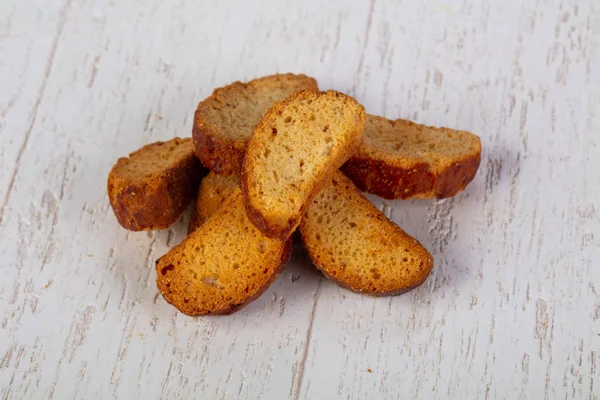 Sweet Tasty Rusk Wooden — Stock Photo, Image