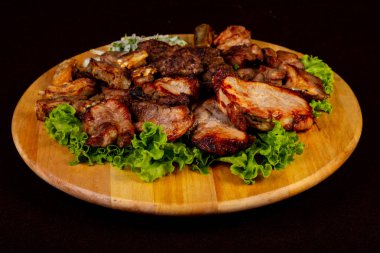 Mix tabak Barbekü domuz ve sığır eti ile