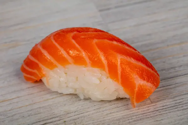 Japanisches Kaltes Sushi Mit Lachs — Stockfoto