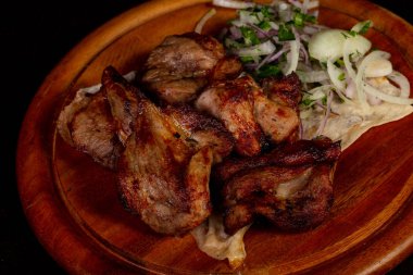Izgara domuz Kebap şiş kebab