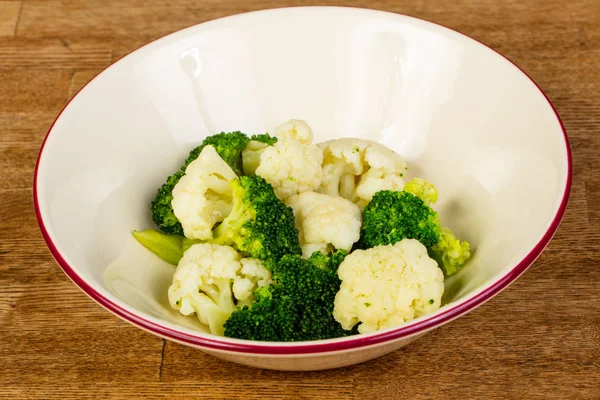 Fresh Steamed Broccoli Bowl — Stock Photo, Image