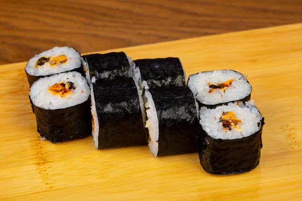 Vynikající Jedlá Sushi Roll Sada — Stock fotografie