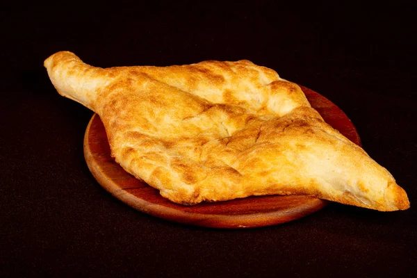 Γεωργιανό Ψωμί Lavash Στην Πλάκα — Φωτογραφία Αρχείου