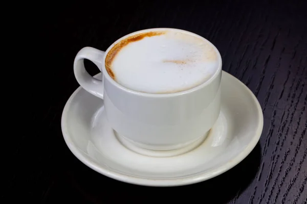 Lahodný Šálek Kávy Latte — Stock fotografie