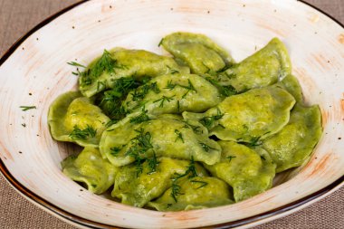 Rus geleneksel köfte otlar hizmet