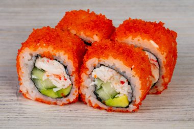 Japonca soğuk et ürünleri ile rulo