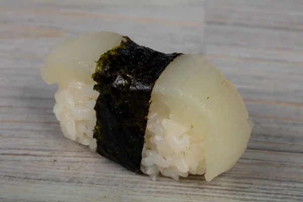 イカの冷たい寿司 — ストック写真