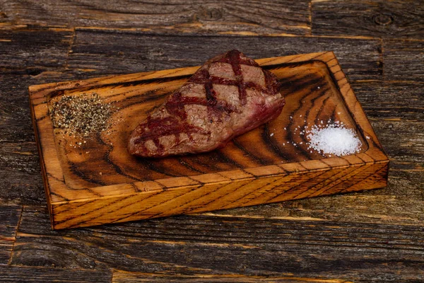 Grilovaný Hovězí Steak Svíčkové Black Angus — Stock fotografie