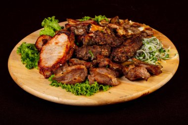 Mix tabak Barbekü domuz ve sığır eti ile
