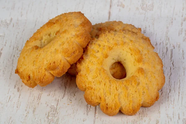 Biscoitos Biscoito Deliciosos Doces — Fotografia de Stock