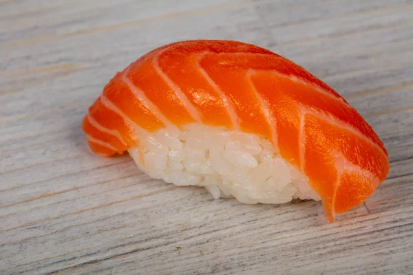 Japanisches Kaltes Sushi Mit Lachs — Stockfoto