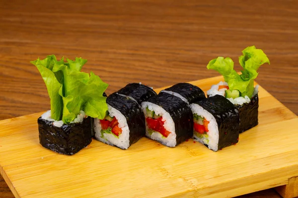 Appetizing Vegan Yasai Roll Set — Stock Photo, Image