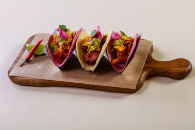 Etli Meksika geleneksel börek