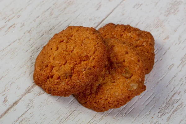 Sweet Tasty Oat Cookies — Stock Photo, Image