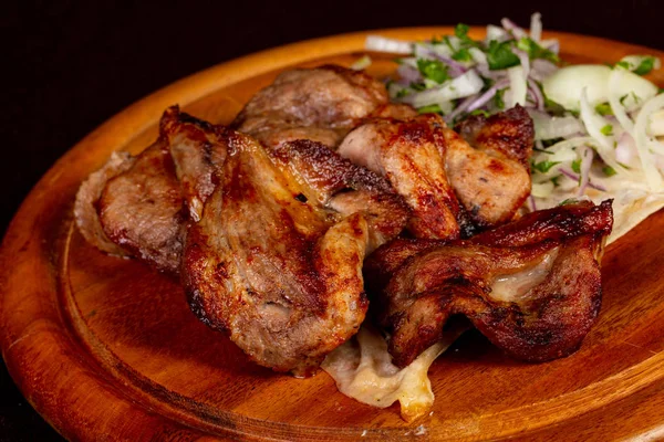 Izgara domuz Kebap şiş kebab