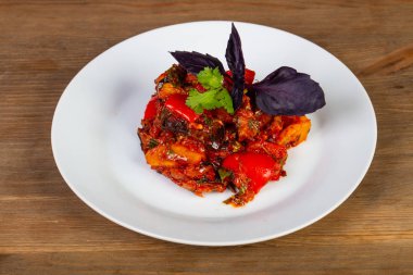 Kafkas mutfağı - ajapsandal sebze ızgara