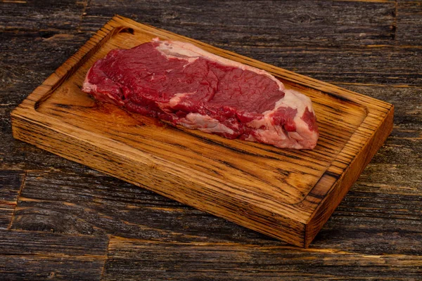 Syrové Hovězí Steak Picanha Black Angus — Stock fotografie