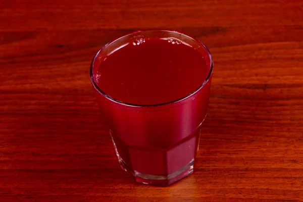 Přírodní Berry Morse Pít Skle — Stock fotografie