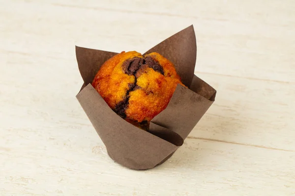 Słodkie Smaczne Muffin Dżemem — Zdjęcie stockowe