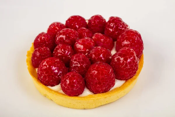 Tartelettes Sucrées Savoureuses Framboise — Photo