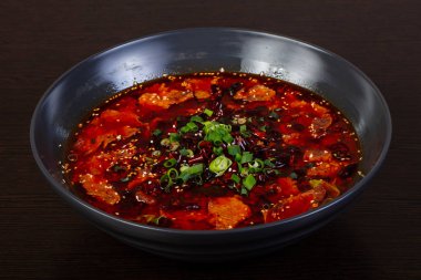 Sığır sebzeli Çin mutfağı komposto