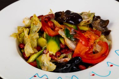 Sebze salatası Çin mutfağı