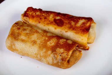 Etli dolma krep haddelenmiş