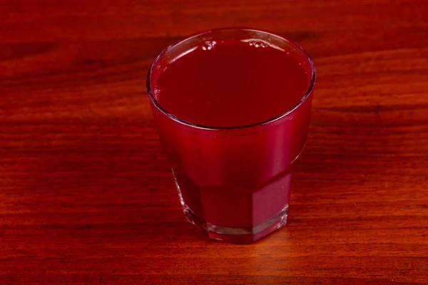 Natural Berry Morse Drink Glass — Stock Photo, Image