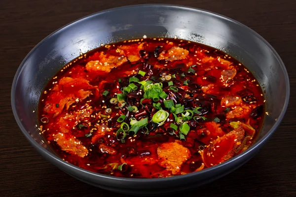 Cocina China Carne Estofada Con Verduras —  Fotos de Stock