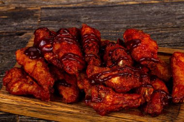 Buffalo kanatları Barbekü soslu tavuk