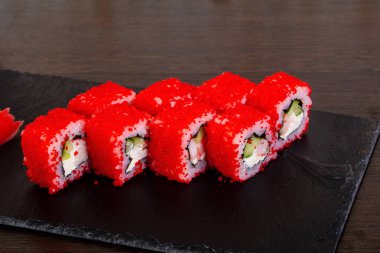 Lezzetli peynir ve sebze ile Kaliforniya