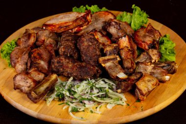 Mix tabak Barbekü domuz ve sığır eti ile