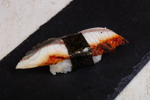 Angolna Japán Tradicionális Sushi — Stock Fotó