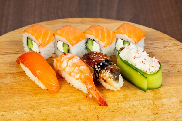 Japan Sushi Roll Set — Stock Photo, Image