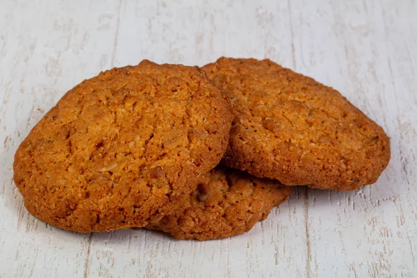 Sweet Tasty Oat Cookies — Stock Photo, Image