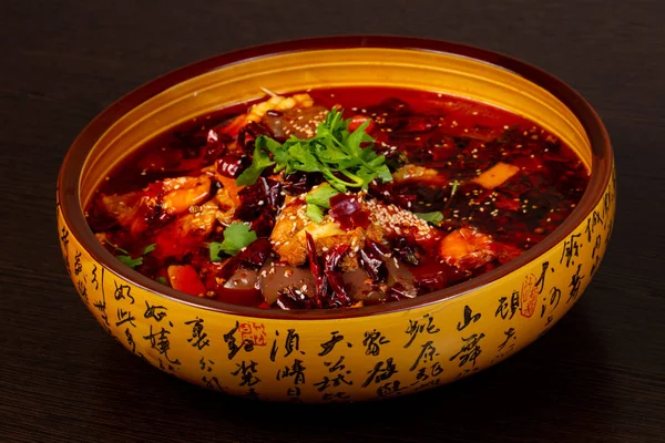 Sopa China Con Sangre Pato —  Fotos de Stock