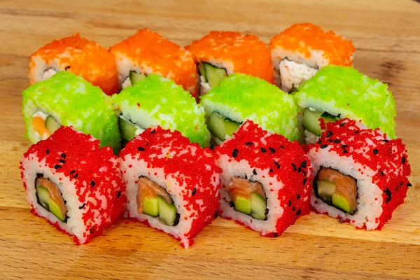 Japan Sushi Roll Set — Stock Photo, Image