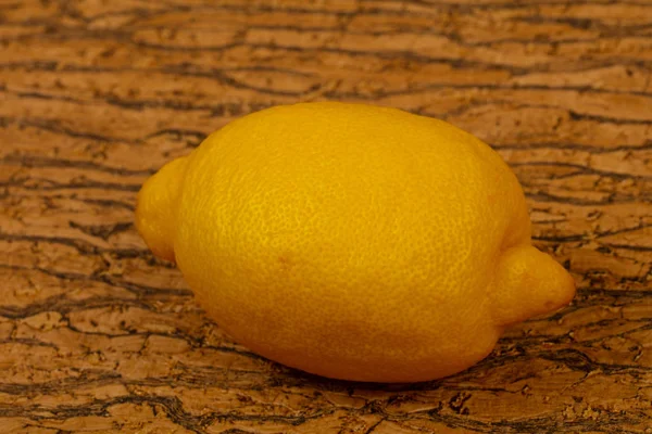 Зрізати Жовтий Лимон Дерев Яному Фоні — стокове фото