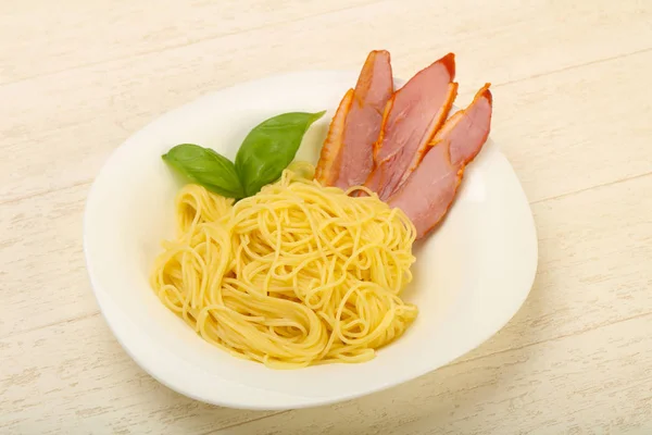 Pasta Duck Breast — Stock Photo, Image