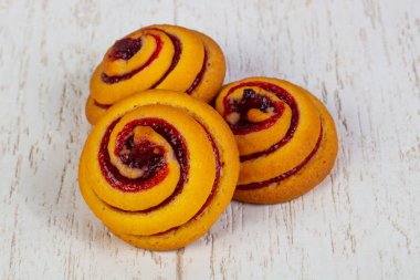 Lezzetli ve tatlı kurabiyeler